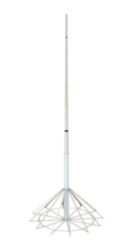 Telecom opvanger 19 meter mast met statief 19500mm, V2A, 1.4301