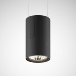 Pendelarmaturen Canilo PL Reflector Zwart rond ETBLE 23W 2605lm 90 Med