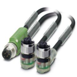 SAC-3P-M12Y-2XM12FR-2LB/.../..