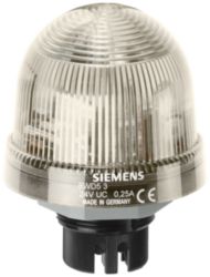 Integrated signal lamp, single flash light 115 V UC