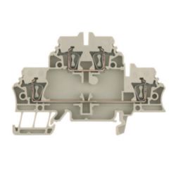 Multi-tier modular terminal, Tension-clamp connection, 2.5 mm², 500 V,