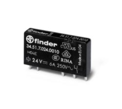 FIN RELAIS 1W 6A  24VDC S.