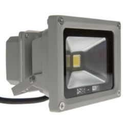 LED Floodlight Grey 100-240V 10W 6500K