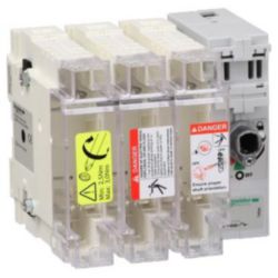 TeSys GS - Zekeringlastscheider - 3P(3M) - 125A - NFC 22x58mm
