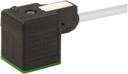 MSUD valve plug A-18mm with cable PUR 4x0.75 gy UL/CSA+drag ch. 1.2m