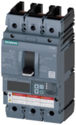 Circuit breaker 3VA6 UL frame 250 breaking capacity class L 150 kA @ 480 V 3-pole