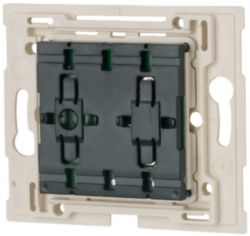 Pushbutton, 1-way, +LED, radio, 45x45 mm