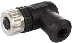 M12 F 90° SELF WIREABLE SCREW TERMINAL 5-pol. 0,14 - 1,5mm², 2,5-8mm