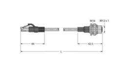 kabel voor Industrial Ethernet, Aansluitkabel