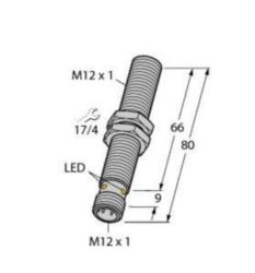 Inductieve sensor, voor de levensmiddelenindustrie