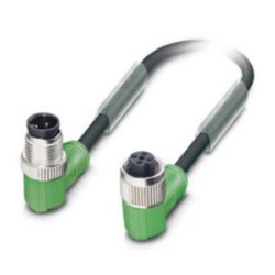 SAC-4P-M12MR/0,3-PVC/M12FR