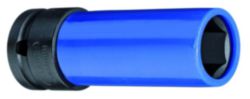 Slagmoerdopsleutel 1/2" met beschermhuls, 17 mm