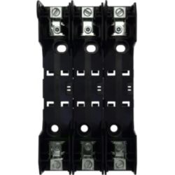Fuse-block, low voltage, 30 A, AC 600 V, R, 3P, UL, box lug