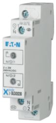 Signaallamp Z-UDL230 - 110-240 V AC/DC - 2 x LED kleur Rood