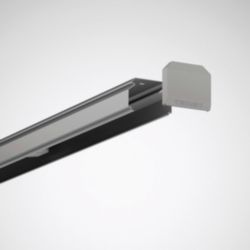 eindafdekking voor het afsluiten van een LED-lichtlijn van het type E-