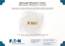 License Windows CE5.0 for XV200, XVH300, XV(S)400
