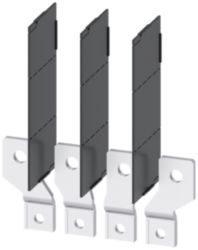 Front bus connectors broadened, 4 units, accessory for: 3VA1 250