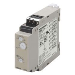 Timer, DIN-rail mounting, multi range, multi mode timer, 8 modes incl. off-delay, 1 output relay, 24 to 240 VAC/DC