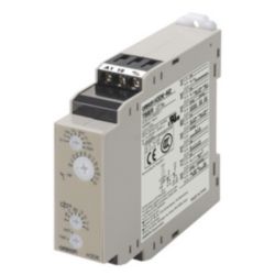 Timer, DIN-rail mounting, multi range, multi mode timer, 8 modes incl. off-delay, 2 output relays, 24 to 240 VAC/DC