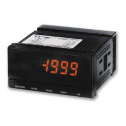 Process meter, DIN 96x48 mm, color change display, DC voltage/ current input, 2NO relay output, 100-240AC