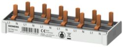 Compact pin busbar, 10 mm2, connection 1P/N 6x compact device 1 MW