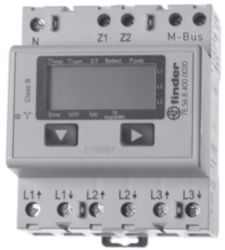 FIN KWH METER 3x6A LCD MID M-Bus