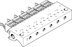 MHA1-P2-2-M3-PI manifold block