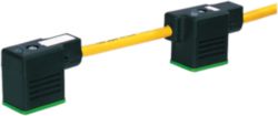 MSUD double valve B-10mm with cable PVC 4x0.75 ye 5m