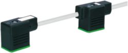 MSUD double valve B-10mm with cable PUR 4x0.75 gy UL/CSA+drag ch. 10m