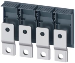Front bus connectors extended, 4 units, accessories for: 3VA6 150/250 3VA5 250