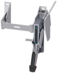 Actuating unit with rod, variable depth, flanged for 3VA52/61/62