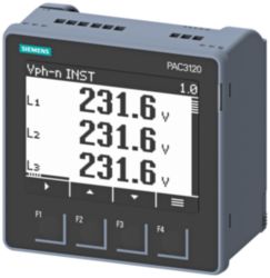 SENTRON PAC3120 power monitoring, front mounting, 690/400 V, 5 A, 24-60 V DC, Modbus RTU