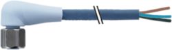 M12 female 90° A-cod. with cable F<lt/>(<gt/>&<lt/>)<gt/>B Pro TPE-S 5x0.34 bu UL robo