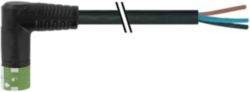 MQ15 female 270° with cable 600V AC type 3 TPE 4xAWG14 bk , 1m