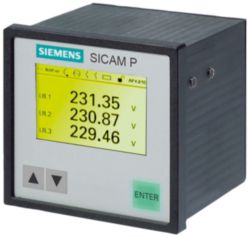 Power Meter SICAM P50 Direct-display switch panel installation instrum