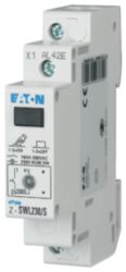Schakelaar Z, 250VAC, 16 A, Contacten 1M, signaallamp, Breedte 1TE