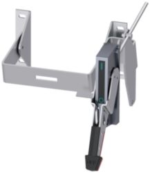 Actuating unit with rod, variable depth, flanged for 3VA53/54/63/64