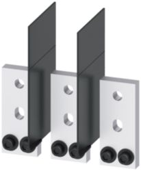 Front bus connectors extended, 3 units, accessory for: 3VA15/25 1000