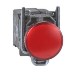 SIGNAALLAMP BA9S RD 110VAC TR.