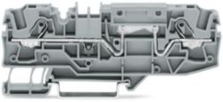 2-conductor through terminal block 6 mm² with test option gray