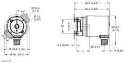 Absolute encoder - Multiturn, IO-link, Industrial-Line