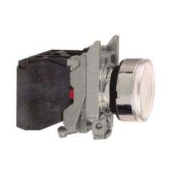 VERL. DRUKKNOP BA9S WT <lt/>250VAC