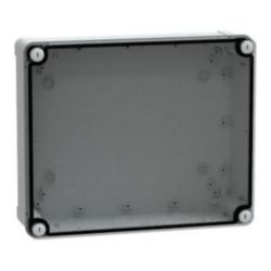TBS / TBP - Doos ABS + transp. deksel - 291x241x88mm - IP66 / IK07 - R