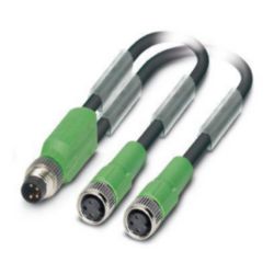SAC-3P-M8Y/2X0,6-PUR/M 8FS