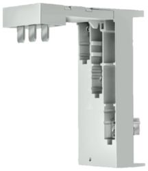Busbar system Busbar center-to-center spacing 40, 60 mm Device adapter, Width: 70 mm Bar thickness: 5.10 mm+TT profile for circuit breaker 3RV S3 with