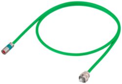 Signal cable pre-assembled type: 6FX8002-2DD48 DRIVE-CLiQ with 24 V M17 female full thread/ RJ45 IP67 MOTION-CONNECT 800PLUS UL/CSA, DESINA, Traila...
