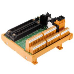 Interface module with terminal, connector, 2 x AKB (50P), 50-pole plug