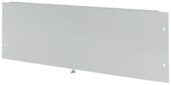 Frontplaat voor sokkel, HxB=200x600mm, grijs