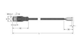 Actuator- en sensorkabel / PP-EPDM, Aansluitkabel