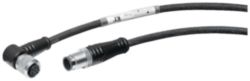 SIMATIC RF, cable de conexión MV, confeccionado, entre ASM 456, RF160C, RF170C, RF18XC y lector PUR, Trailing, longitud: 10 m, conector del lector aco